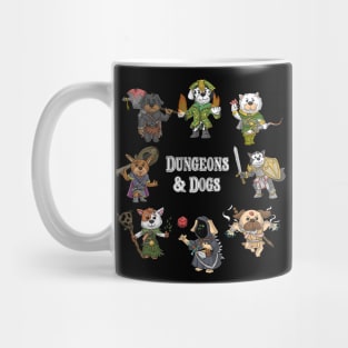 Dungeons And Dogs Mug